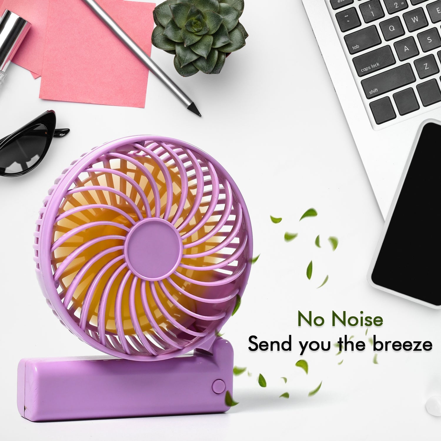 7604 Portable Mini handy Fan & Personal Table Fan | Rechargeable Battery Operated Fan Suitable for Kids, Women, Makeup Artist, Home Office DeoDap 7604 Portable Mini handy Fan & Personal Table Fan | Rechargeable Battery Operated Fan Suitable for Kids, Women, Makeup Artist, Home Office DeoDap